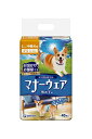 ユニチャーム マナーウェア 男の子用 紙オムツ Lサイズ中型犬用 40枚入
