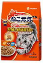 ユニチャーム ねこ元気 7歳頃から始める腎臓の健康維持用 まぐろ・かつお・白身魚入り 2kg