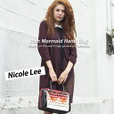 6ヶ月間保証付ニコールリー専門店 nicole leeバッグ&財布トップクラスの品ぞろえ! ニコルリー グラデーションカラー ショルダー付きハンドバッグ クリスマスプレゼント