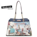 2/3新入荷!2022SS新作! 数量限定 NICOLE LEE ニコールリー SH16484 STAIRWAY TO HEAVEN レディース チェーンショルダーバッグ カラーストーン ビジュー サントリーニ島 春夏秋冬 ビーガンレザー ヴィーガン 人気 30代 40代 20代 サステナブル SDGs エーゲ海 ブーケ