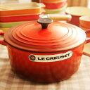 LE　CREUSET　（ルクルーゼ）　ココットロンド　22cm　（43％OFF）調理器具/鍋/ココットロンド/ル・クルーゼ　LE　CREUSET/Le　Creuset/le creuset/ルクルーゼ/ル・クルーゼ/ココット・ロンド/22cm/22センチ/鉄鋳/鋳造/鋳物/