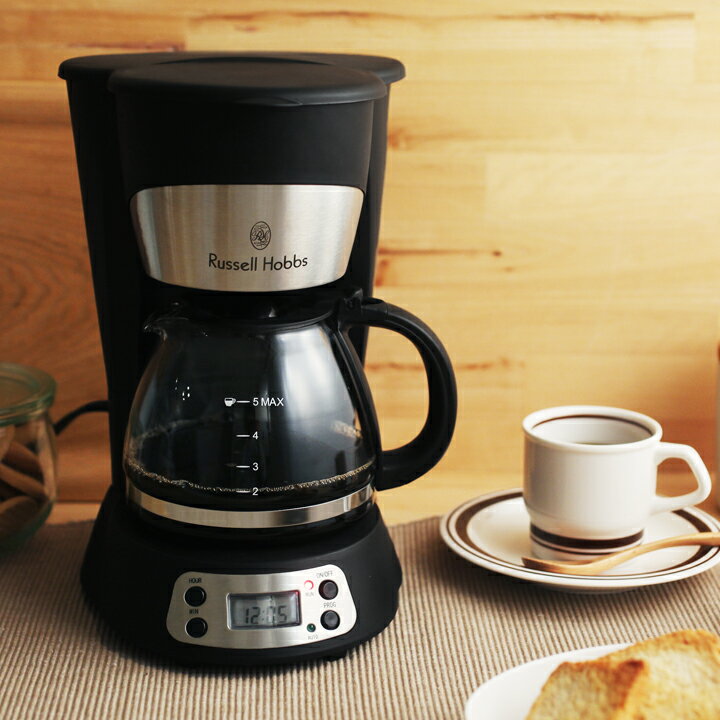 Russell　Hobbs　5カップコーヒーメーカー　7610JP／ラッセル　ホブス