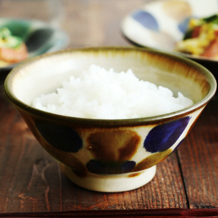 やちむん與那城　点打　4寸マカイ（ご飯茶碗）