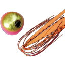 【メール便送料無料】 ジャッカル ビンビン玉スライド 80g ピンクゴールド/艶色オレンジ