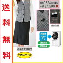 【送料無料・あす楽】身長152cm前後 小柄女性対応/プチサイズ 小さいサイズ 3号/5号/7号/9号/11号 家庭で洗える 事務服 ベストスーツ 制服 機能性抜群ベスト+ウエストゴム入りスカート