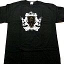 【2012年2月末日再入荷！】EMPERORエンペラーCRESTオフィシャルバンドTシャツ【あす楽対応】ノルウェー産ブラックメタル！エンペラー！激レアオフィシャルTシャツ