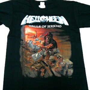 HELLOWEEN〜ハロウィン〜WALLS OF JERICO-ジャーマンメタルTシャツ