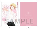 【新品】うたの☆プリンスさまっ♪ SHINING STORE シャイニングストア 3ポケットクリアファイル Flower&Water Ver. 来栖 翔 クリアファイル
