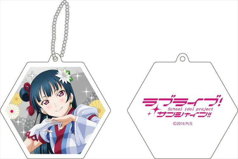 ラブライブ！サンシャイン！！ リフレクションキーホルダー 未熟DREAMERver 津島 善子 単品 キーホルダー