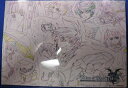 【非売品】Tales of Zestiria the X テイルズ オブ ゼスティリア クロス テイルズ オブ ゼスティリア イラストシート スレイ ミクリオ デゼル ザビーダ エドナ ライラ アリーシャ ロゼ マチアソビカフェ限定特典