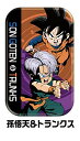 ドラゴンボールZ まるかくカンバッジ 2 サイヤ人セレクション 孫悟天&トランクス 単品 缶バッジ