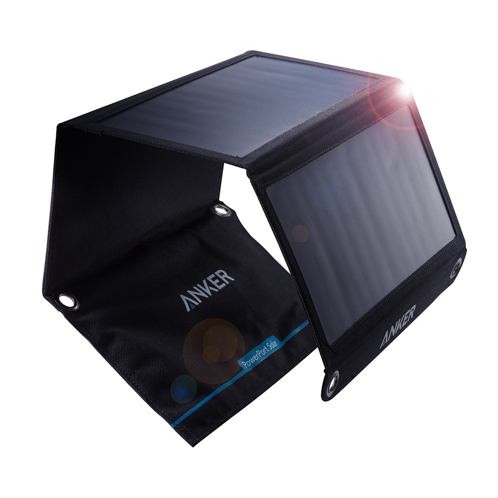 }[d Anker PowerPort Solar \[[`[W[(21W 2|[g USB ) PowerIQ 