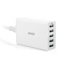 Anker PowerPort 5 40W5|[g USB}[d ACA v^ PowerIQ őo8A