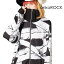 ankoROCK アンコロック ジャージ トップス アウター メンズ レディース 原宿系 ユニセックス 服 ブランド 長袖 上 大きいサイズ ビッグシルエット 総柄 黒 包帯