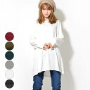 ワンピース レディース 長袖 ミニワンピ チュニック Tシャ...