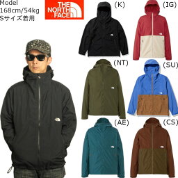 <strong>ノースフェイス</strong> ジャケット <strong>メンズ</strong> THE NORTH FACE マウンテンパーカー アウター <strong>コンパクトジャケット</strong> COMPACT JACKET NP72230 サイズS～XXL 薄手 軽量 撥水加工 正規品 送料無料(ネコポス便)