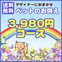 【ポイントアップ祭期間中ポイント2倍】【お供え 花】ペット 3980円コース お盆 初盆 お彼岸 彼岸 彼岸花 喪中お見舞い あす楽 送料無料 アレンジ 花束 お供え花 お悔やみ