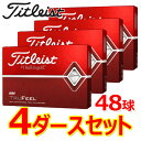 【4ダースセット】 タイトリスト ゴルフ トゥルーフィール ゴルフボール 4ダース(48球) 2019年モデル