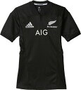 ☆adidas(アディダス) ラグビー ウェア 半袖シャツ メンズ オールブラックス 1STオーセンティックジャージ BPA80-AP5665