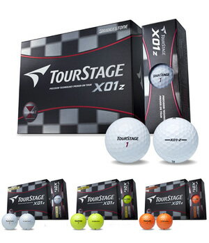 ★増税前のラストイベント開催中！★あす楽対応★【2012年モデル】 ツアーステージ TOURSTAGE NEW X-01z　ゴルフボール 1ダース（12P）