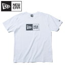 【メール便配送 代引不可】 ニューエラ コットン Tシャツ ボックスロゴ メンズ 11783006