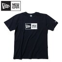 【メール便配送 代引不可】 ニューエラ コットン Tシャツ ボックスロゴ メンズ 11783008