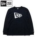 【メール便配送 代引不可】 ニューエラ 長袖コットンTシャツ フラッグロゴ 11783083