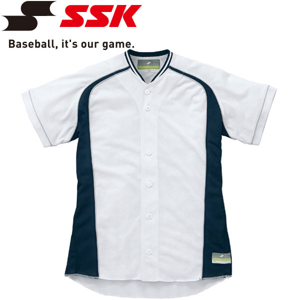 【ゆうパケット配送】エスエスケイ SSK 野球 切替メッシュシャツ 受注生産 メンズ・ユニセックス US0003M-1070sの画像