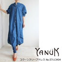 57113404,コクーンスリーブドレス,YANUK,ヤヌーク,新作,21AW,送料無料,インスタ