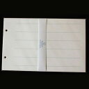 【メール便可】ゲストブック(芳名帳) リフィル(横書きゲストブック用) (結婚式/ウェディング)