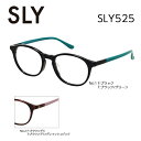 スライ メガネフレーム SLY SLY525 レディース スクエア 眼鏡 度付き 度なし 伊達メガネ サイズ：50 国内正規品 おしゃれ
