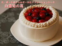 乳・卵・小麦を使用していないスイーツ　アレルギー対応デザート　「白雪姫の苺」バースデーケーキ　誕生日