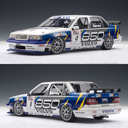 オートアート 1/18 ボルボ 850 セダン No.9 BTCC 1995