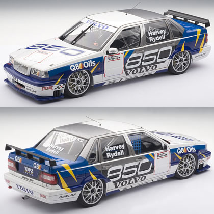 オートアート 1/18 ボルボ 850 セダン BTCC プレゼンテーションカー 1995