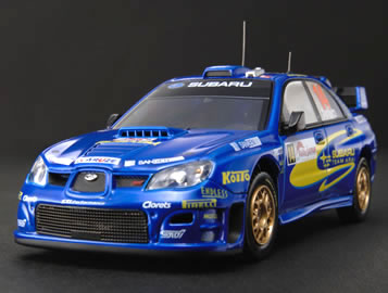 HPI 1/43 インプレッサ WRC No.14 ラリージャパン 2006 新井敏弘