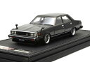 ignition model 1/43 日産 スカイライン 2000 GT-EL (C210) ブラック (ハヤシストリートホイール)