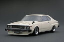 ignition model 1/43 日産 スカイライン 2000 GT-ES (C210)ホワイト (ハヤシストリートホイール)