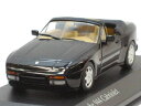 ミニチャンプス 1/43 ポルシェ 944 カブリオレ ブラック