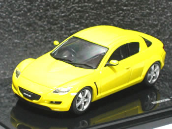 エムテック 1/43 マツダ RX-8 イエロー...:answer:10000693