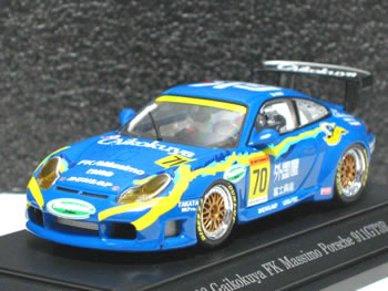 エブロ 1/43 JGTC 2003 外国屋 ダンロップ ポルシェ911 GT3R No.70