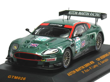 イクソ 1/43 アストンマーチン DBR9 No.58 12H セブリング 2005