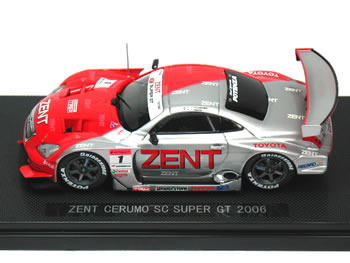 エブロ 1/43 スーパーGT 2006 ZENT CERUMO SC No.1