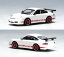 オートアート 1/64 ポルシェ 911 GT3 RS 2004 ホワイト・レッド