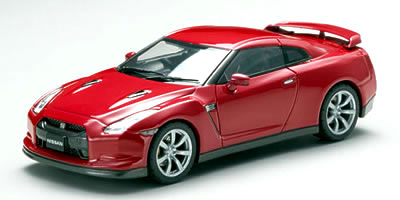 エブロ 1/43 ニッサン GT-R R35 2007 バイブランドレッド