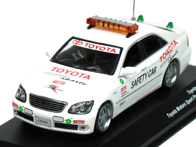 京商 1/43 トヨタ クラウン 2006 TOYOTA MOTORS SPORT ペースカー ホワイト