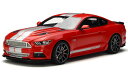 GT SPIRIT 1/18 フォード マスタング シェルビー GT レッド (シルバーストライプ)