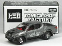 特注トミカ トミカショップ 組み立て工場 三菱 トライトン グレー (内装:レッド)