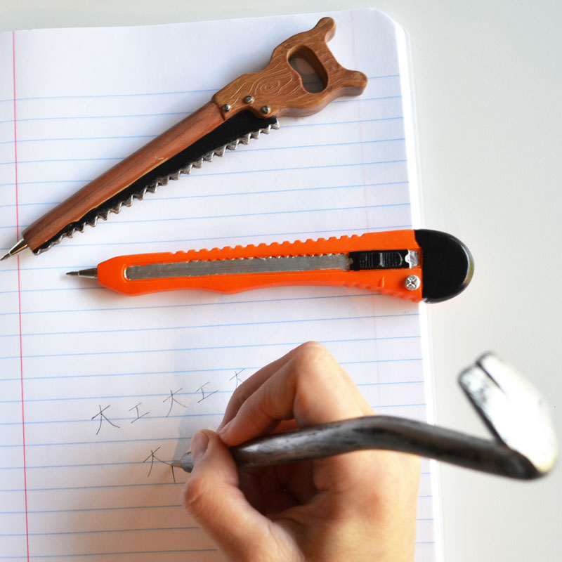 工具ボールペン II ボールペン ペン 工具 のこぎり カッター ナイフ 釘抜き ペンチ...:antdesignstore:10004445