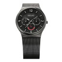 ベーリング 腕時計 33440-077 グレー メンズ Mens Sapphire Glass Ceramic 33440-077 おしゃれ かわいい フォーマル BERING 時計 デザイン デザイナーズ 北欧デ
