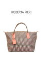 日本正規代理店品【ROBERTA PIERI】ロベルタ ピエリ☆ナイロントートBAG SD【SMALL DUFFLE】(TATAMI LOUNGE/ROSE GRAY)◆送料無料◆
